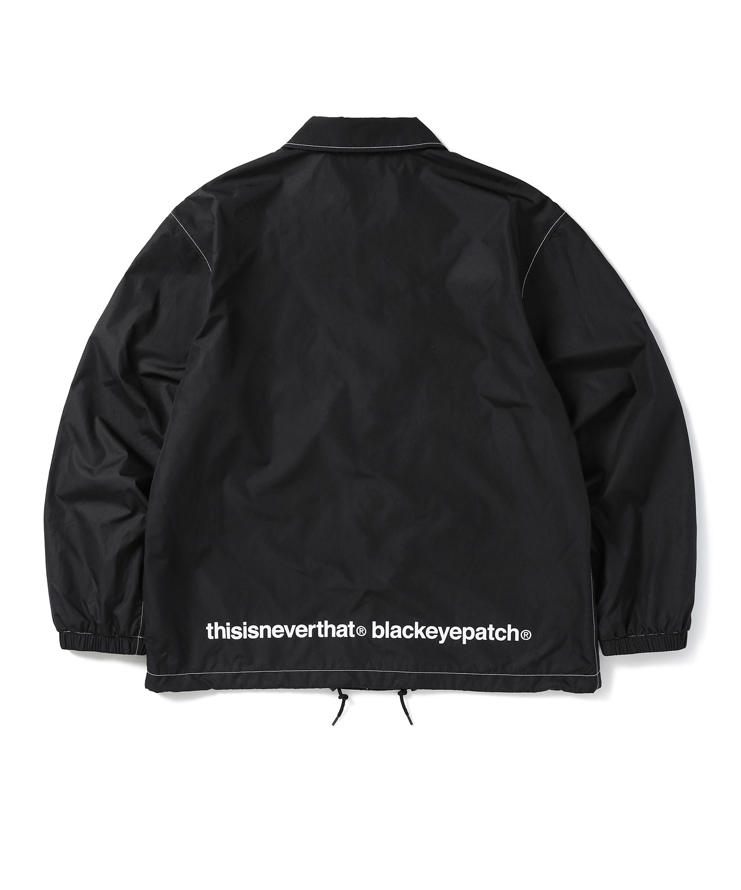 MUSINSA公式 | thisisneverthat® BEP x TNT Coach Jacket Black