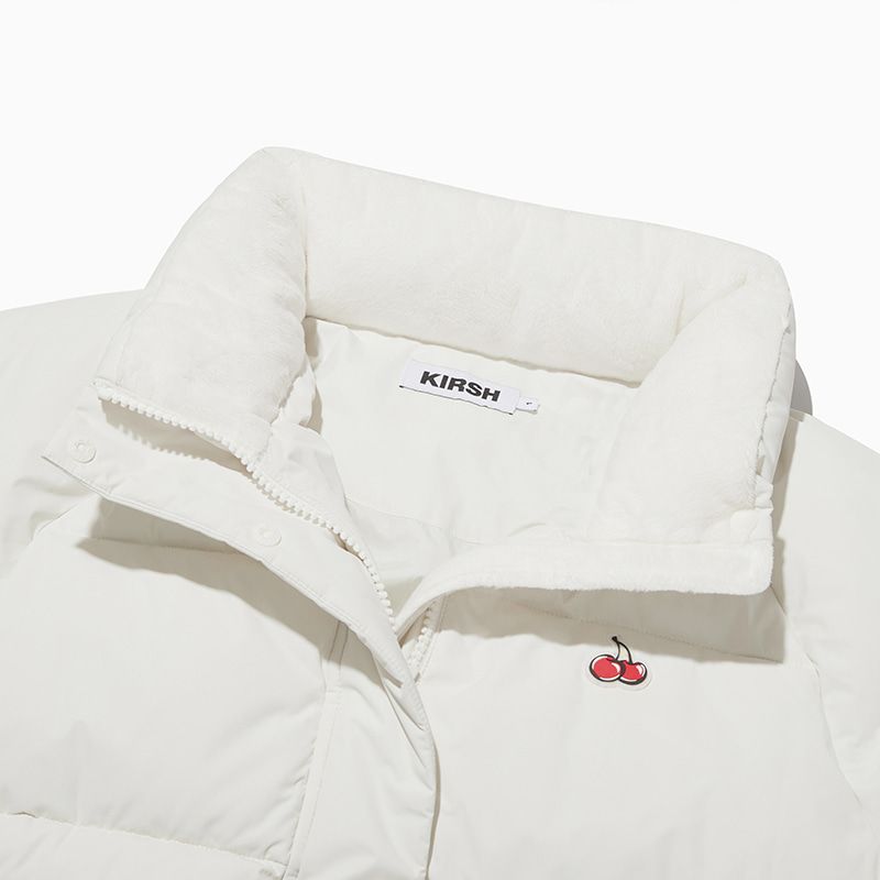 MUSINSA | KIRSH Cherry Long Padding [Ivory]