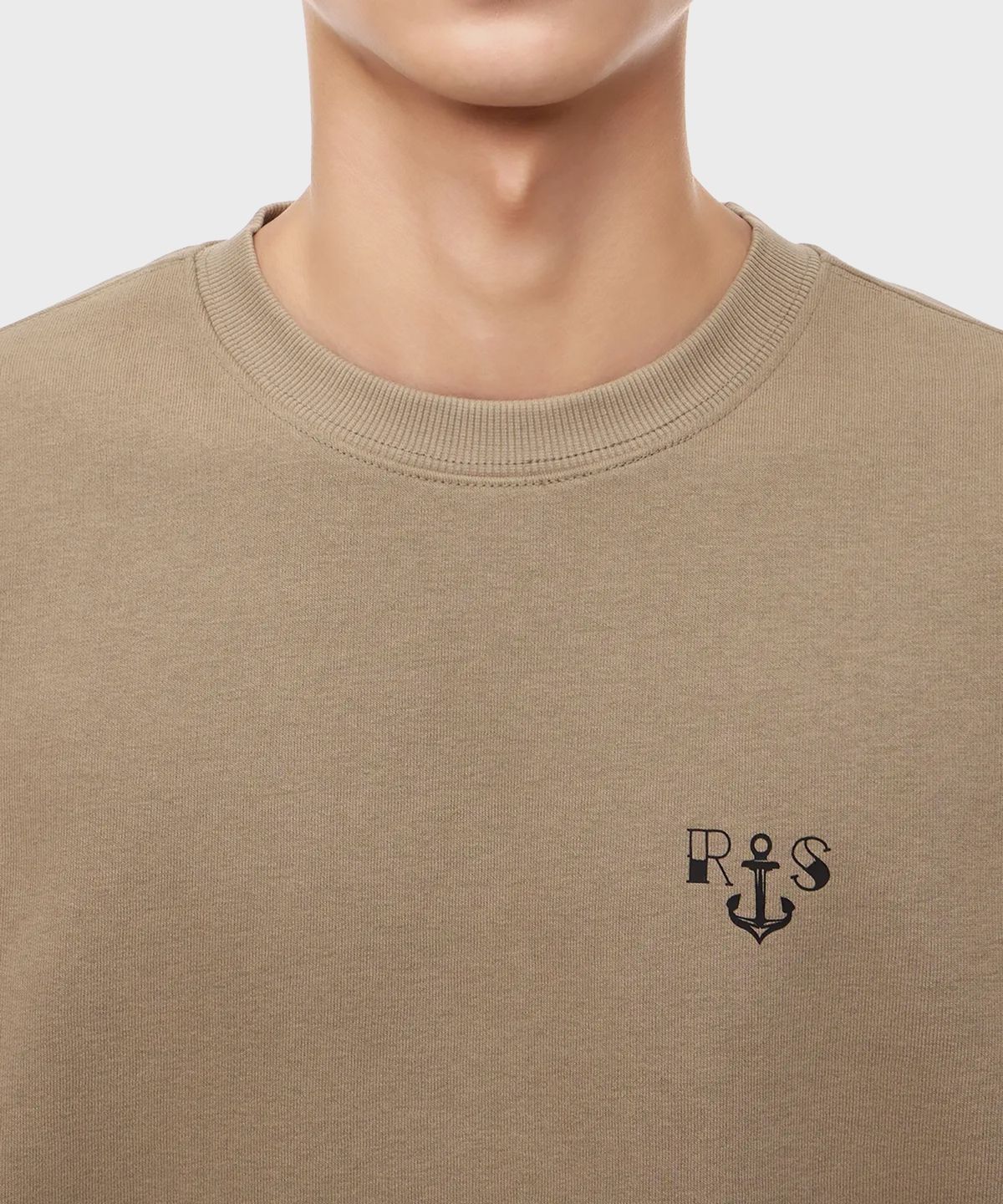 디키즈(DICKIES) 로니 샌도발 플리스 풀오버 크루넥 Desert Sand