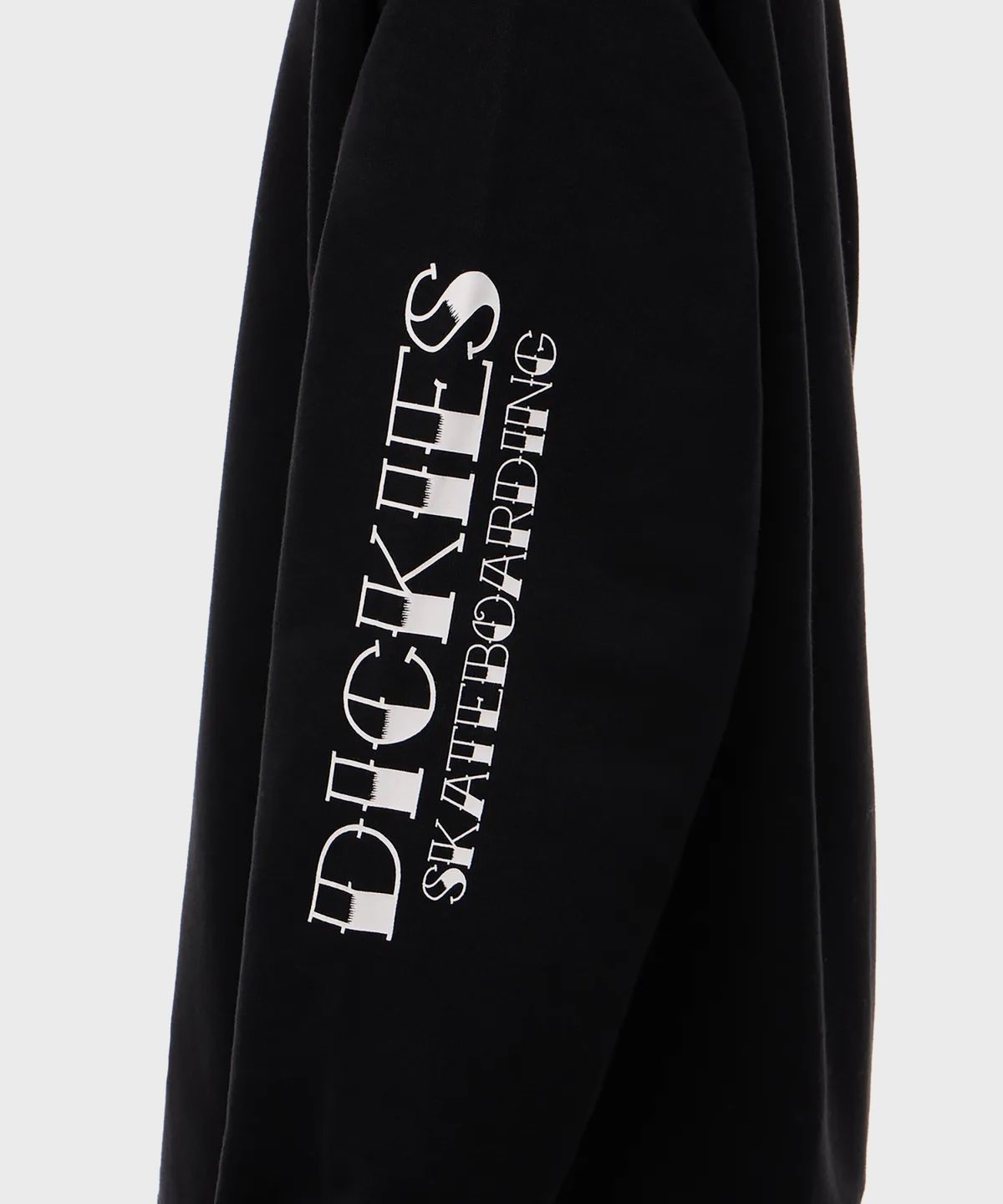 디키즈(DICKIES) 로니 샌도발 플리스 풀오버 크루넥 Black