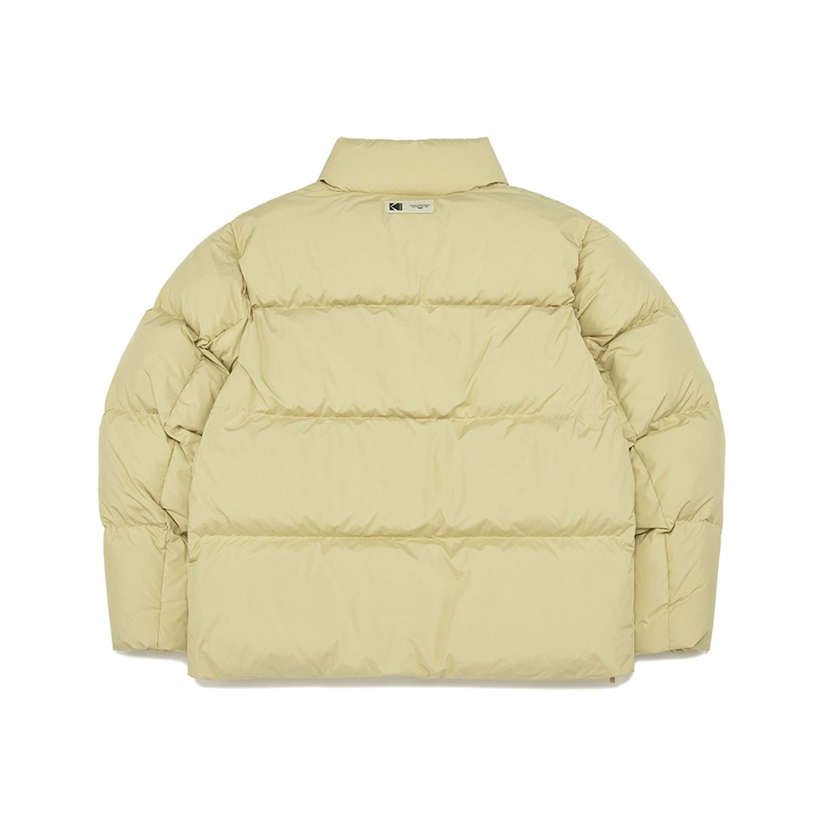 코닥(KODAK) 레인보우 패치 덕다운 자켓 OLIVE