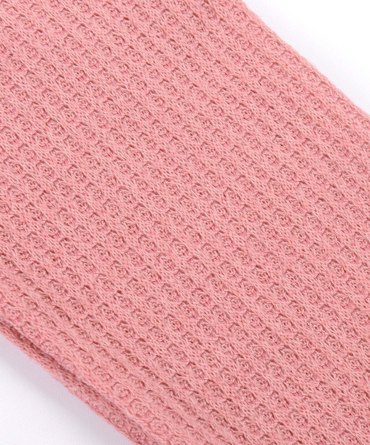 피스메이커(PIECE MAKER) ETHNIC WAFFLE KNIT ZIP UP (PINK)