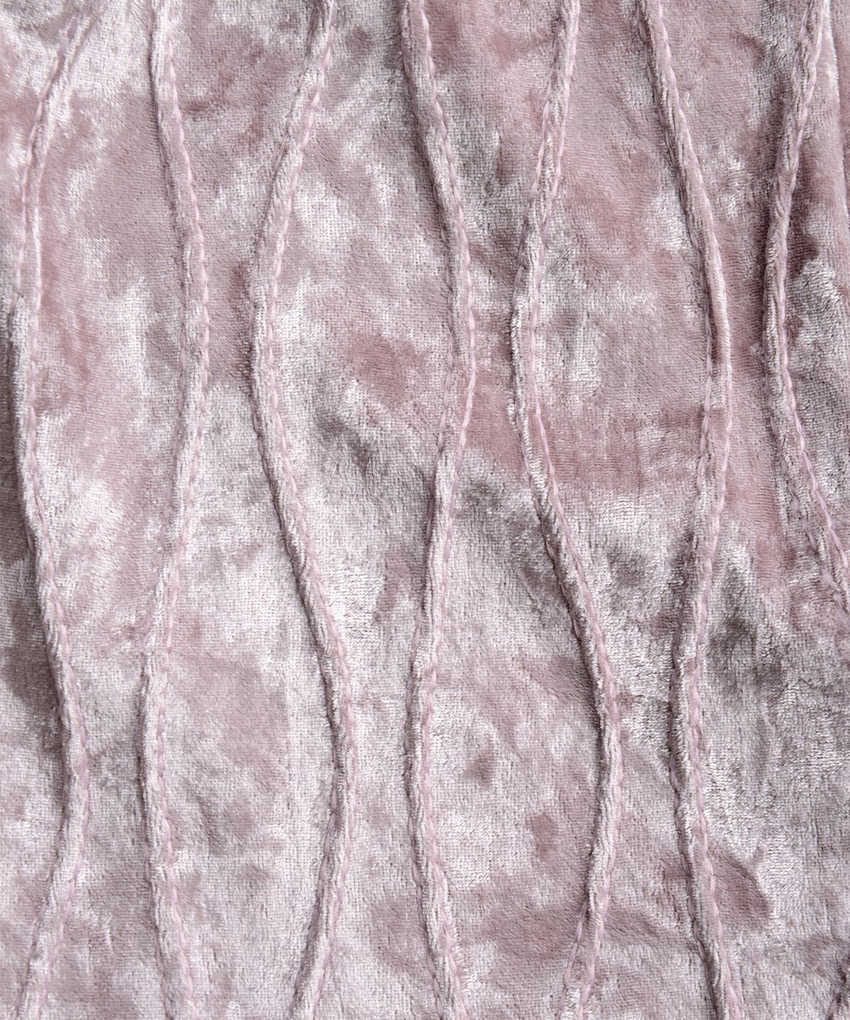 피스메이커(PIECE MAKER) VELVET WAVE STITCH BOOTS PANTS (PINK)