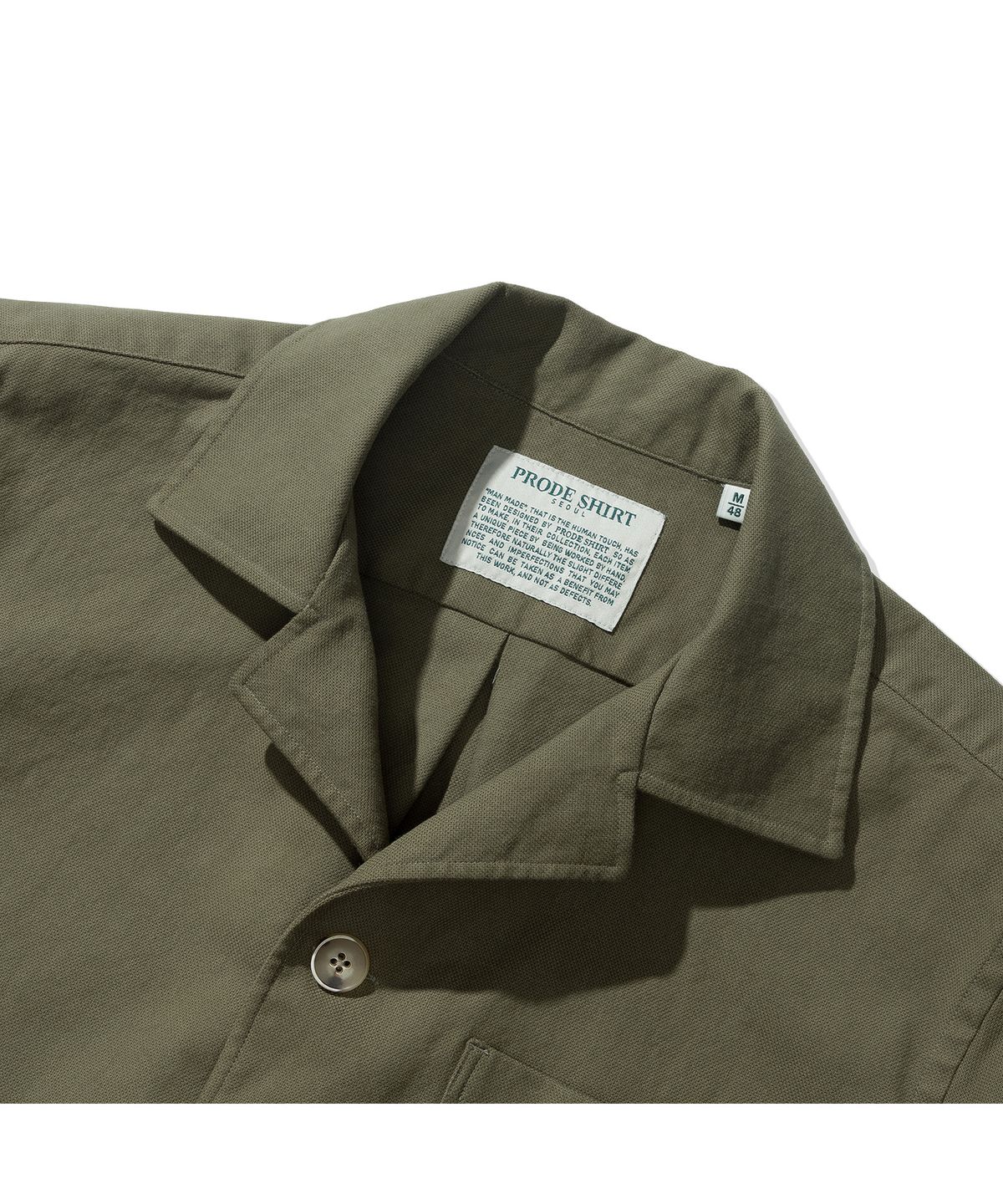 프로드셔츠(PRODESHIRT) 빈티지 옥스포드 셔켓 (카키)