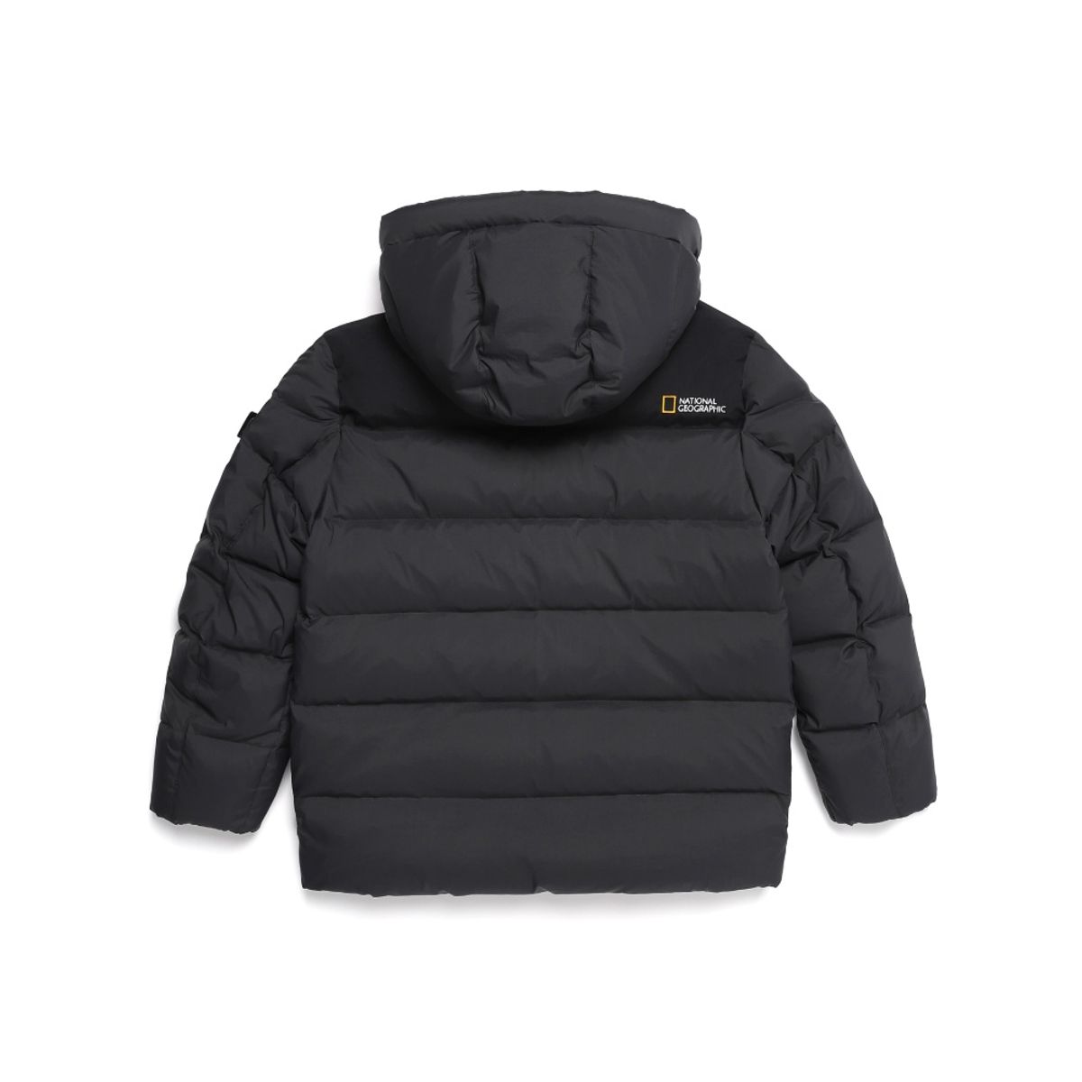 내셔널지오그래픽 키즈(NATIONAL GEOGRAPHIC KIDS) K224UDW940 키즈 AIR BREATH 숏 다운 점퍼 CARBON BLACK
