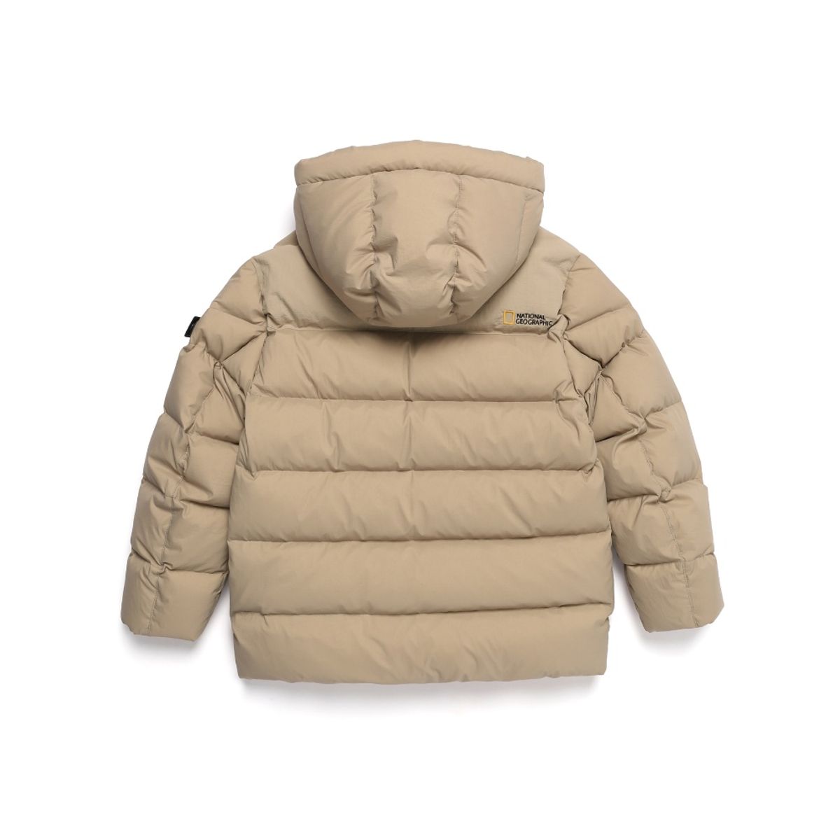 내셔널지오그래픽 키즈(NATIONAL GEOGRAPHIC KIDS) K224UDW940 키즈 AIR BREATH 숏 다운 점퍼 BEIGE