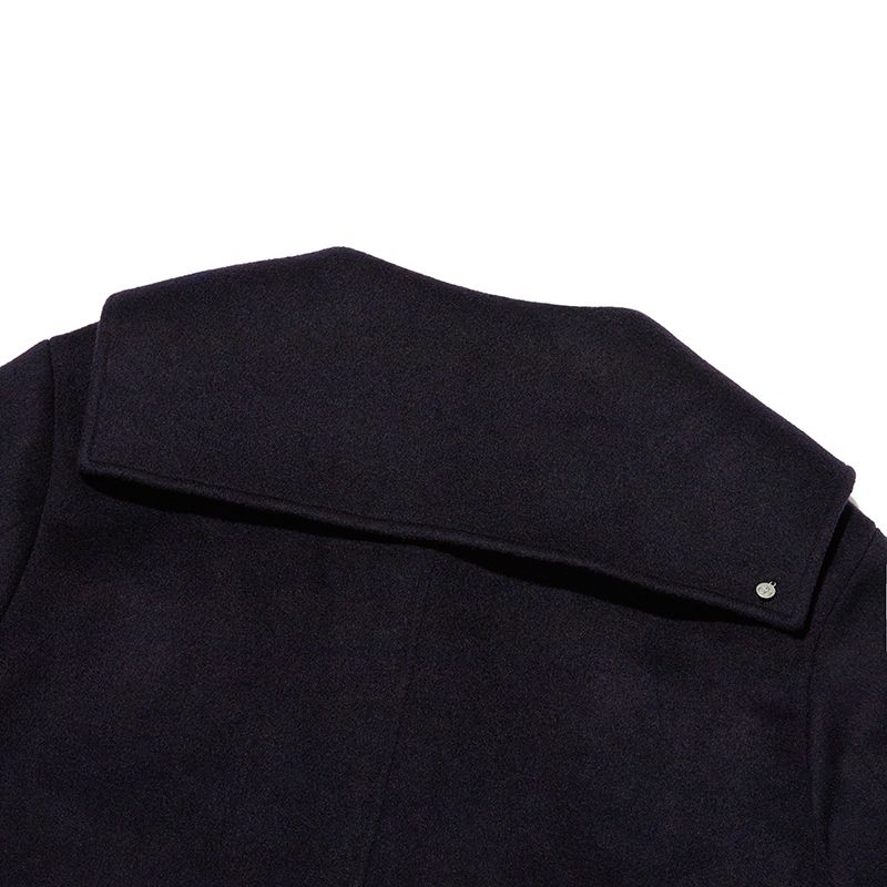 MUSINSA | KIRSH Cherry Sailor Crop Coat [Navy]