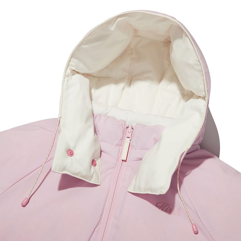 MUSINSA | KIRSH Cherry Reversible Short Down Jumper [Ivory]