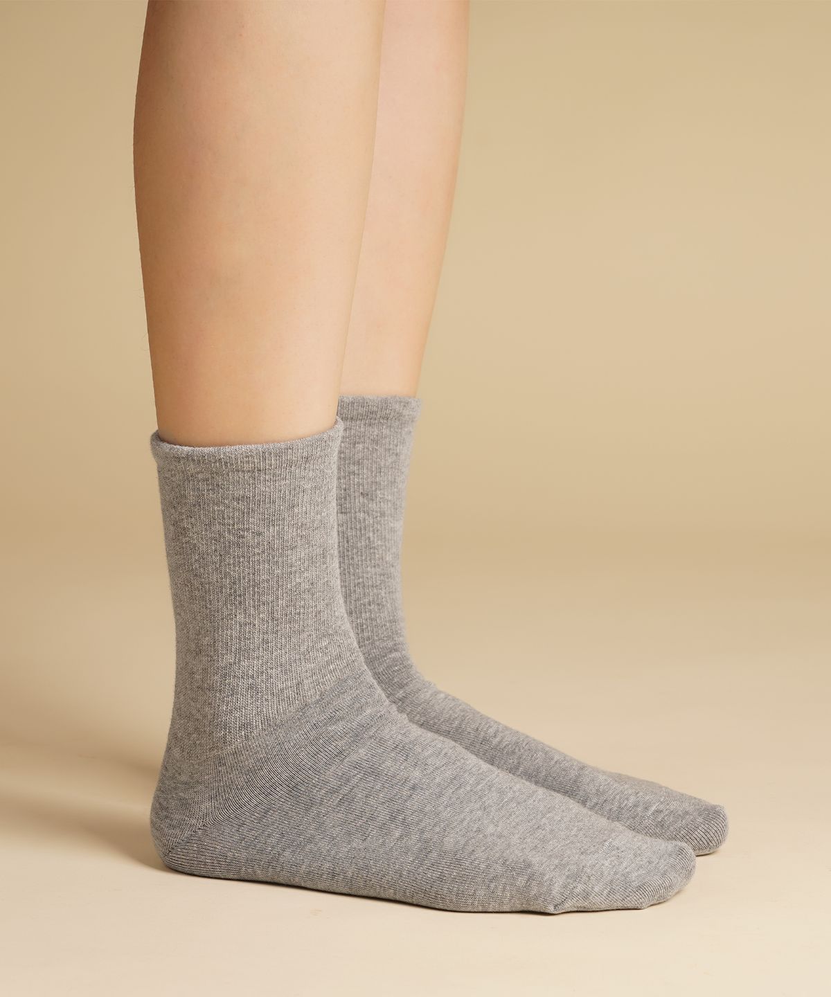 삭피엔스(SOCKPIENS) [8팩] 데오프리 무압박 밴드 여자 무지 중목 양말