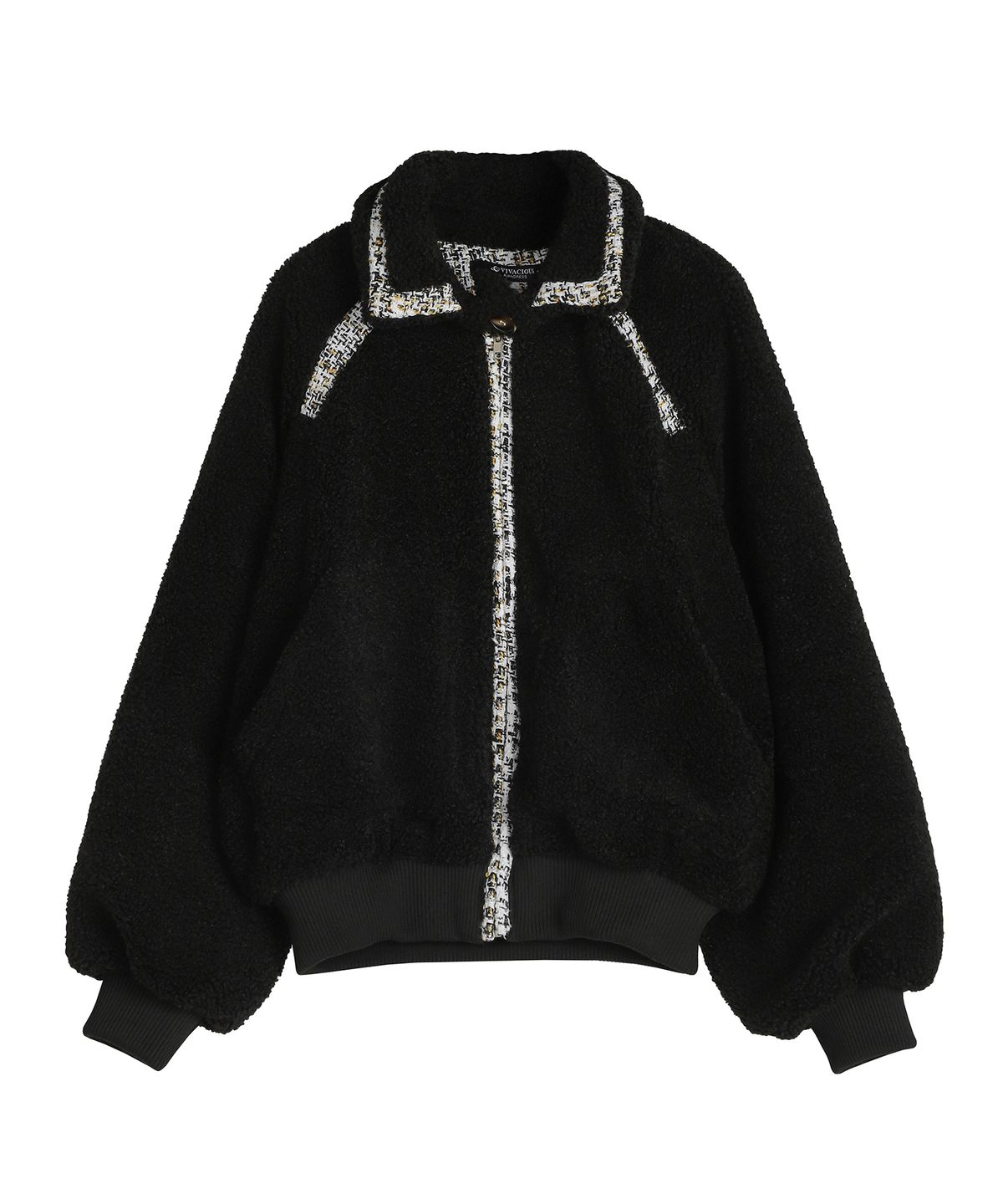 어반드레스(AVANDRESS) Tweed Colored Jacket IVORY
