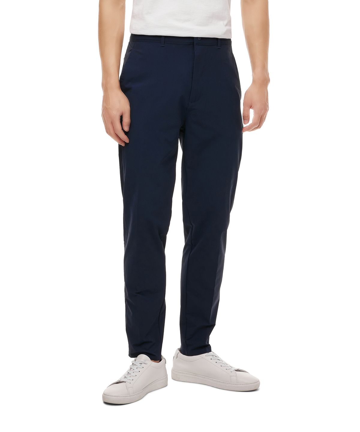 폴로 랄프 로렌 골프(POLO RALPH LAUREN GOLF) 슬림핏 퍼포먼스 버즈아이 팬츠 - 네이비