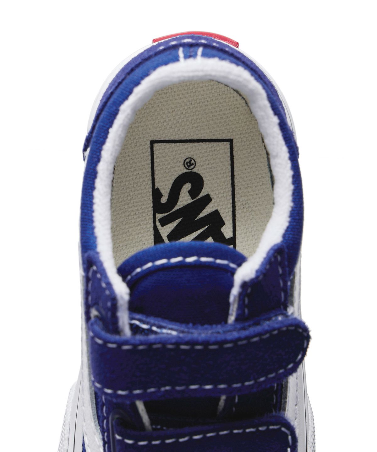 반스 키즈(VANS KIDS) 올드스쿨 V 토들러 - 블루 프린트
