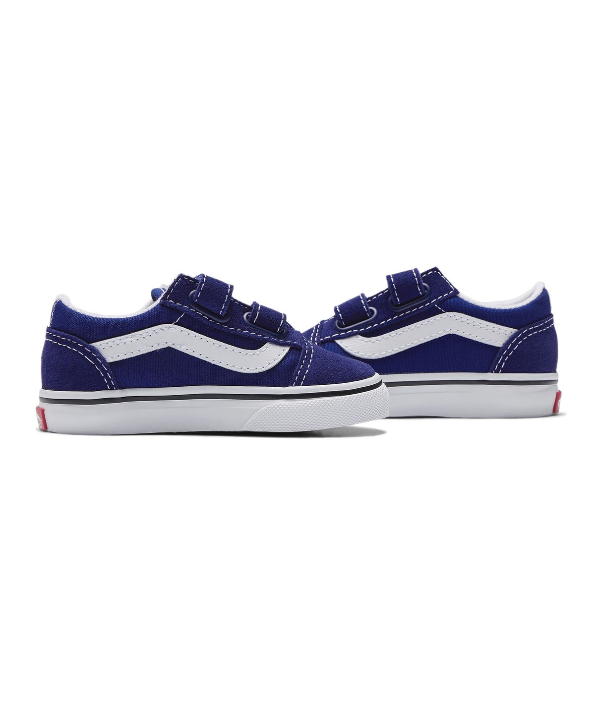 반스 키즈(VANS KIDS) 올드스쿨 V 토들러 - 블루 프린트