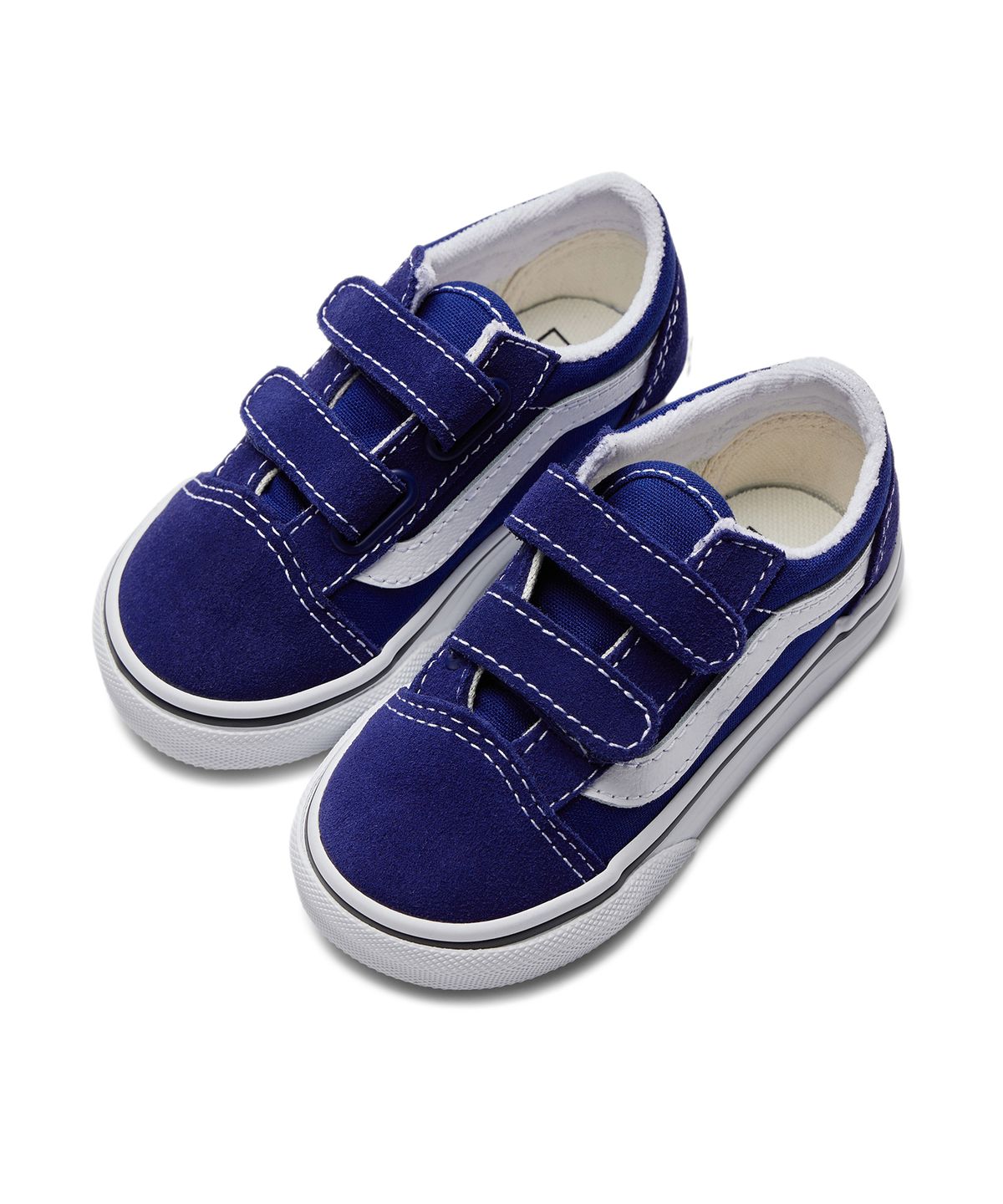 반스 키즈(VANS KIDS) 올드스쿨 V 토들러 - 블루 프린트