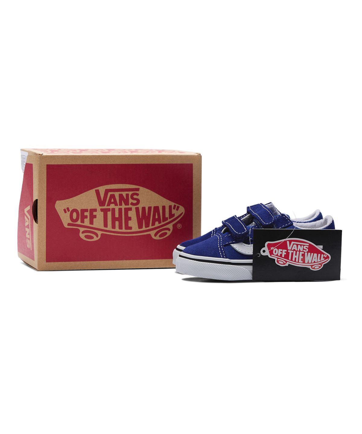 반스 키즈(VANS KIDS) 올드스쿨 V 토들러 - 블루 프린트