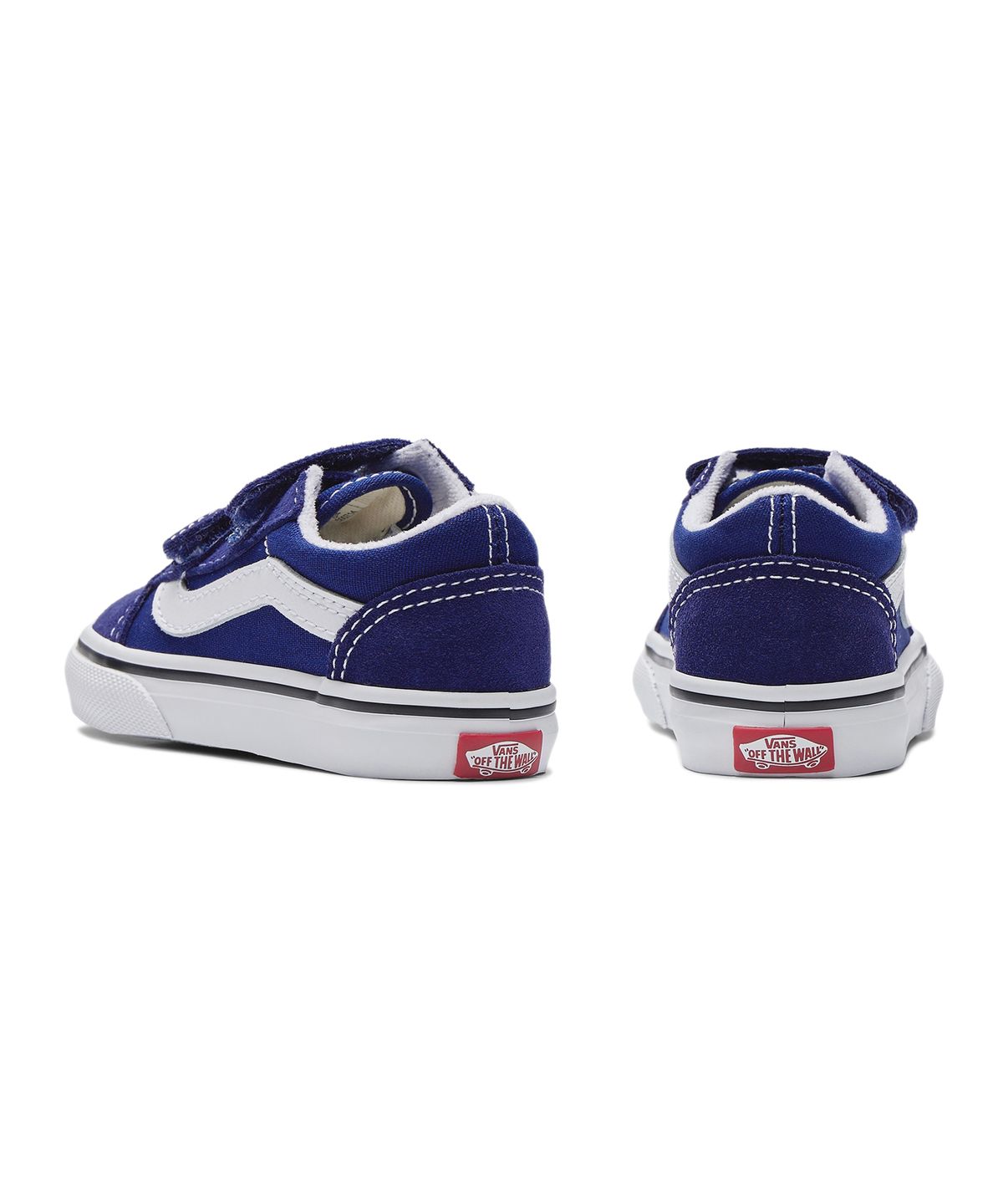 반스 키즈(VANS KIDS) 올드스쿨 V 토들러 - 블루 프린트