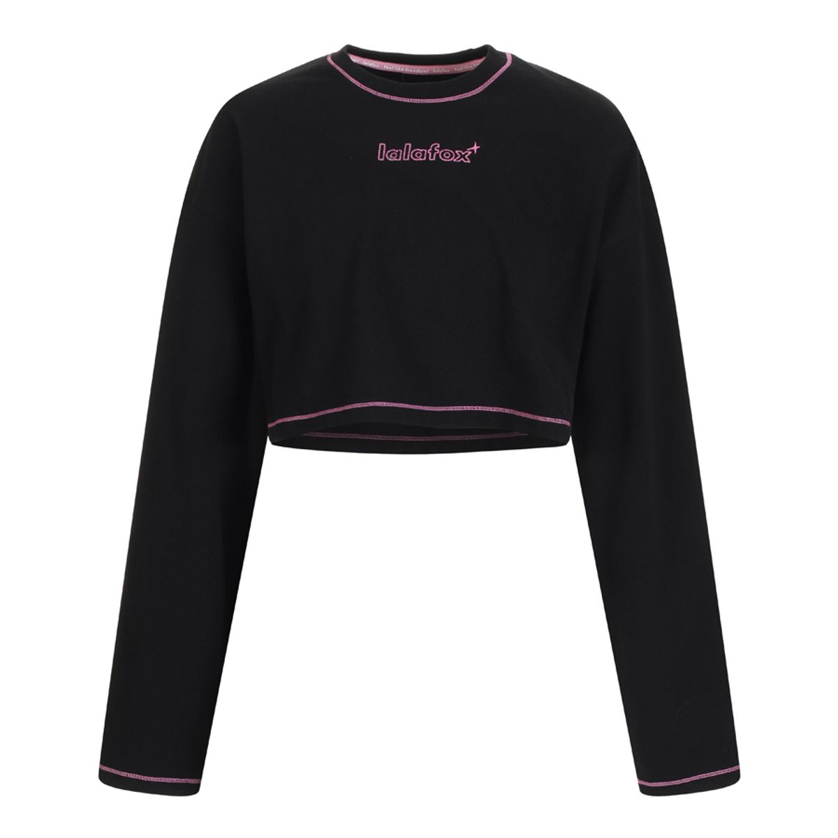 라라폭스(LALAFOX) CONTRAST STITCH T-SHIRTS BN4CL008