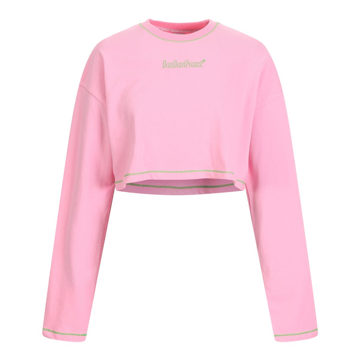 라라폭스(LALAFOX) CONTRAST STITCH T-SHIRTS BN4CL008