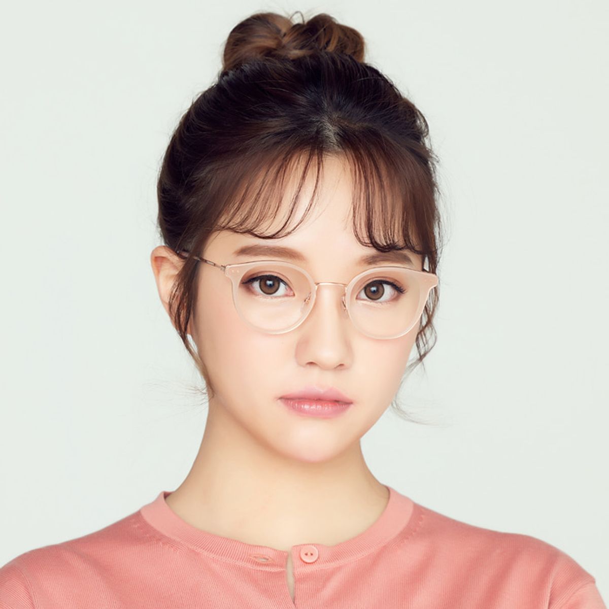 뷰맵(VIEWMAP) MACARON_풀티타늄 투명 콤비 보스턴