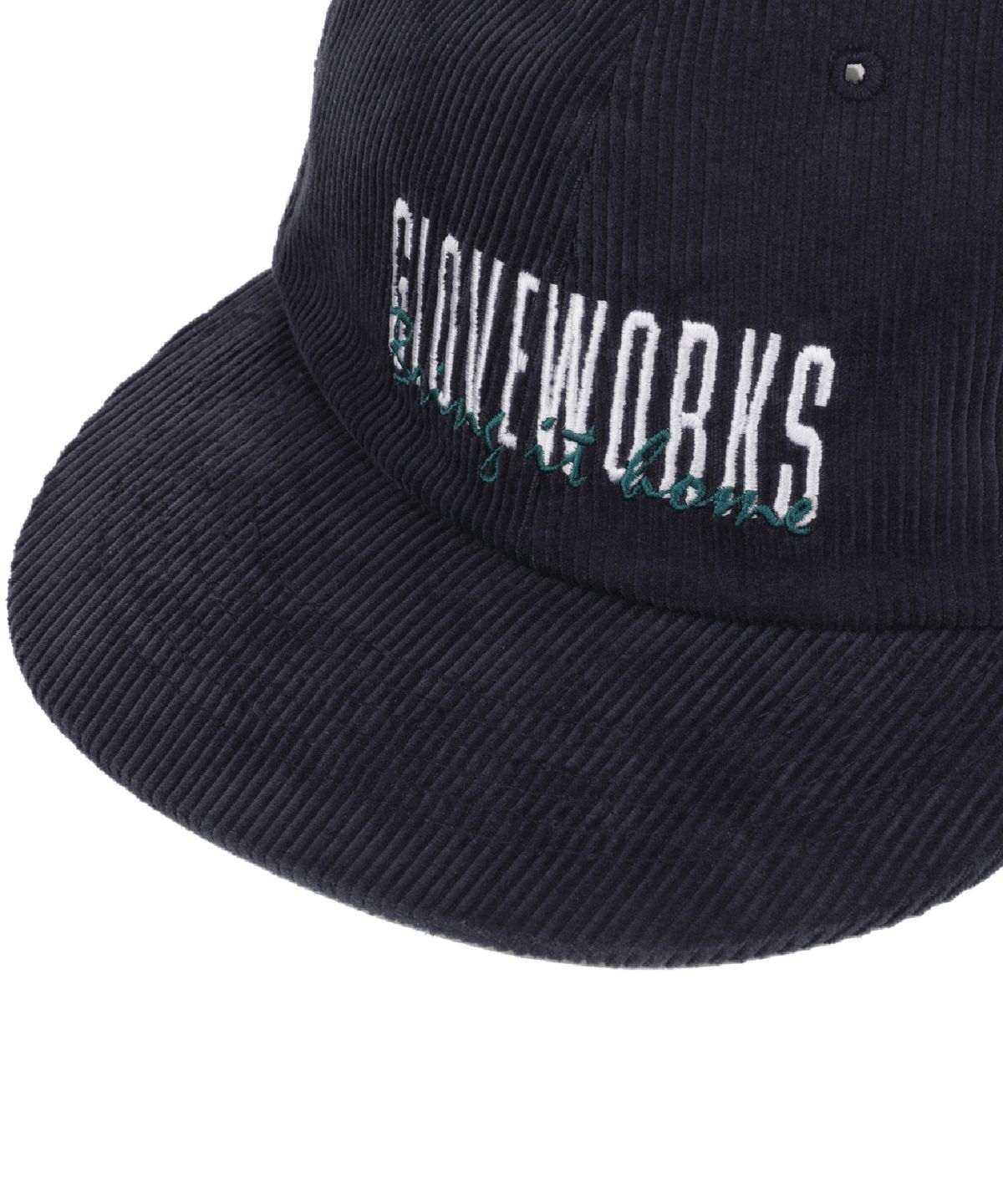 글러브웍스(GLOVEWORKS) Bring It Home Corduroy Cap (Navy)