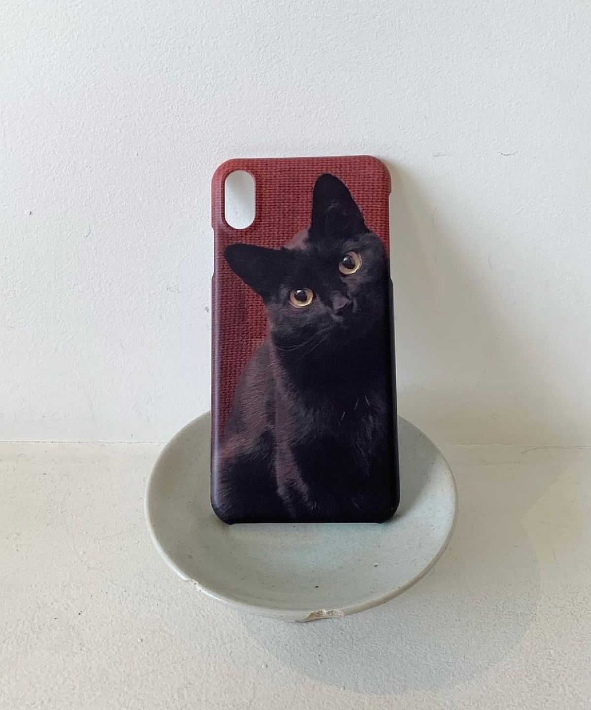 킥(KICK) Black cat hard case