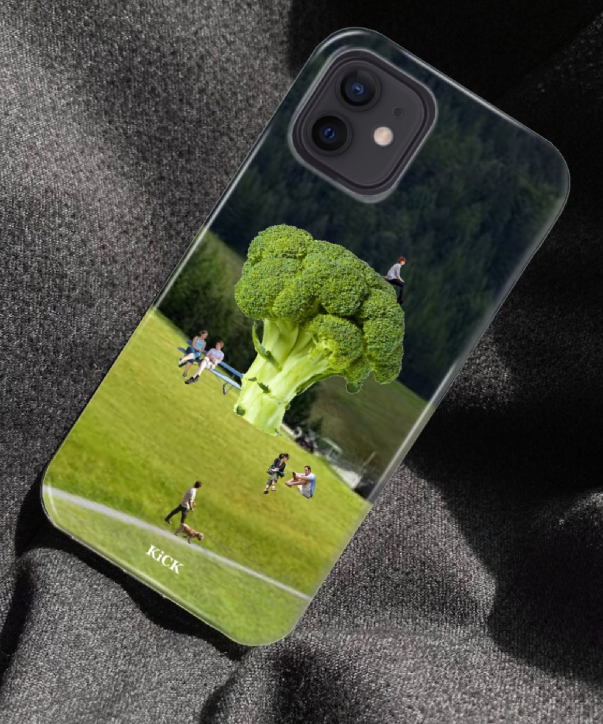 킥(KICK) Broccoli garden hard case