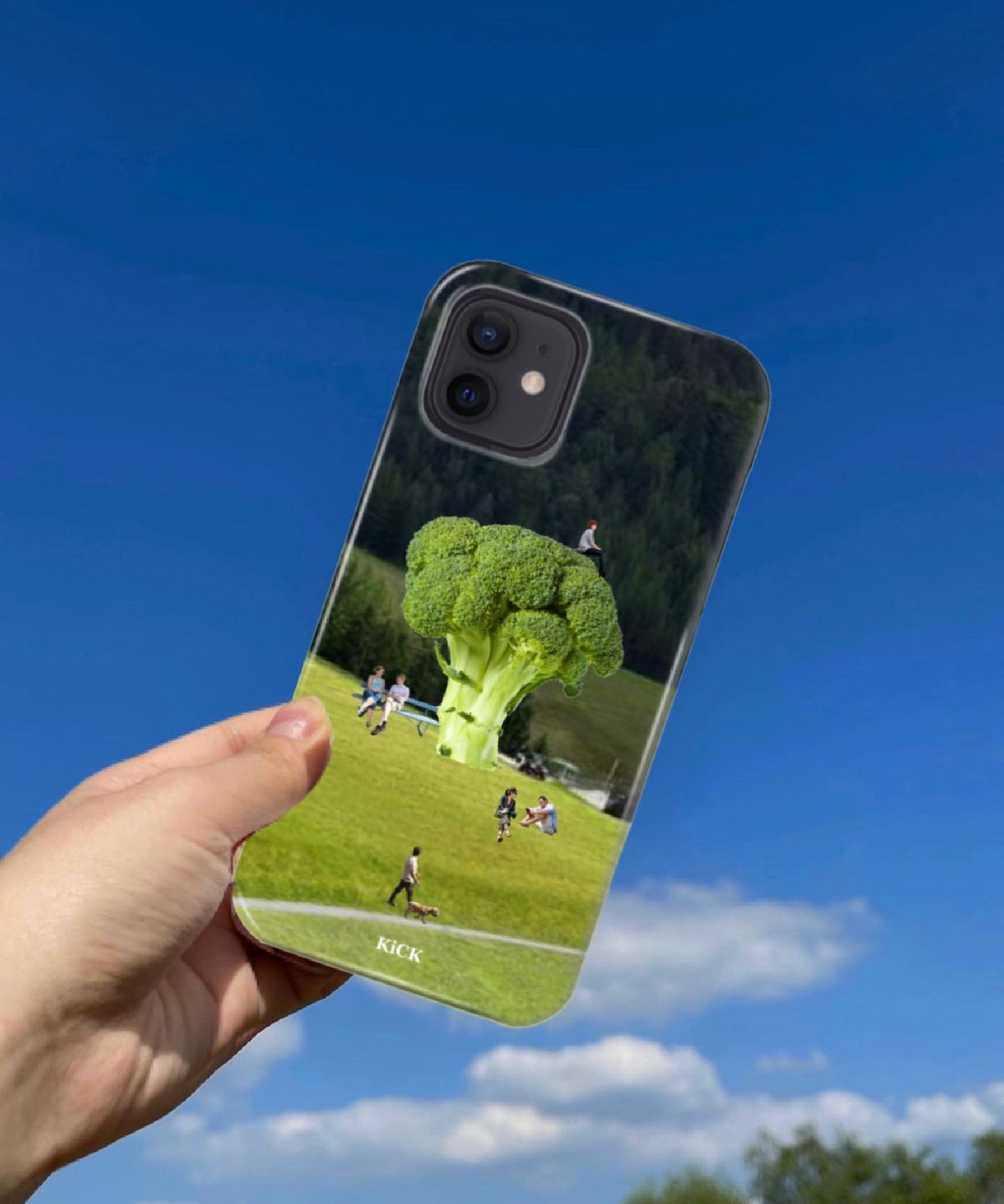 킥(KICK) Broccoli garden hard case