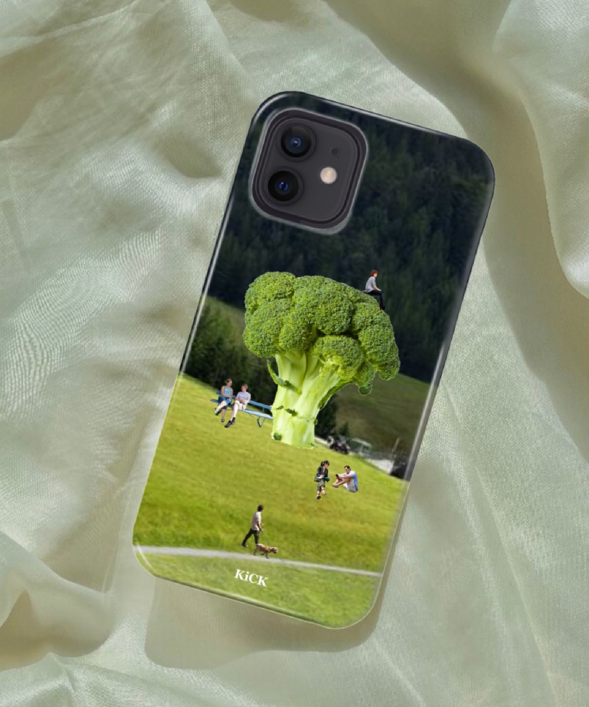킥(KICK) Broccoli garden hard case