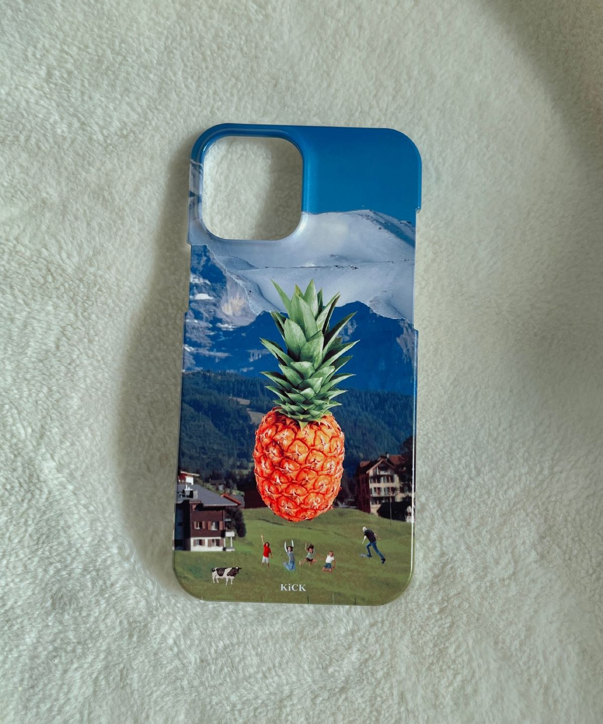킥(KICK) Pineapple house hard case