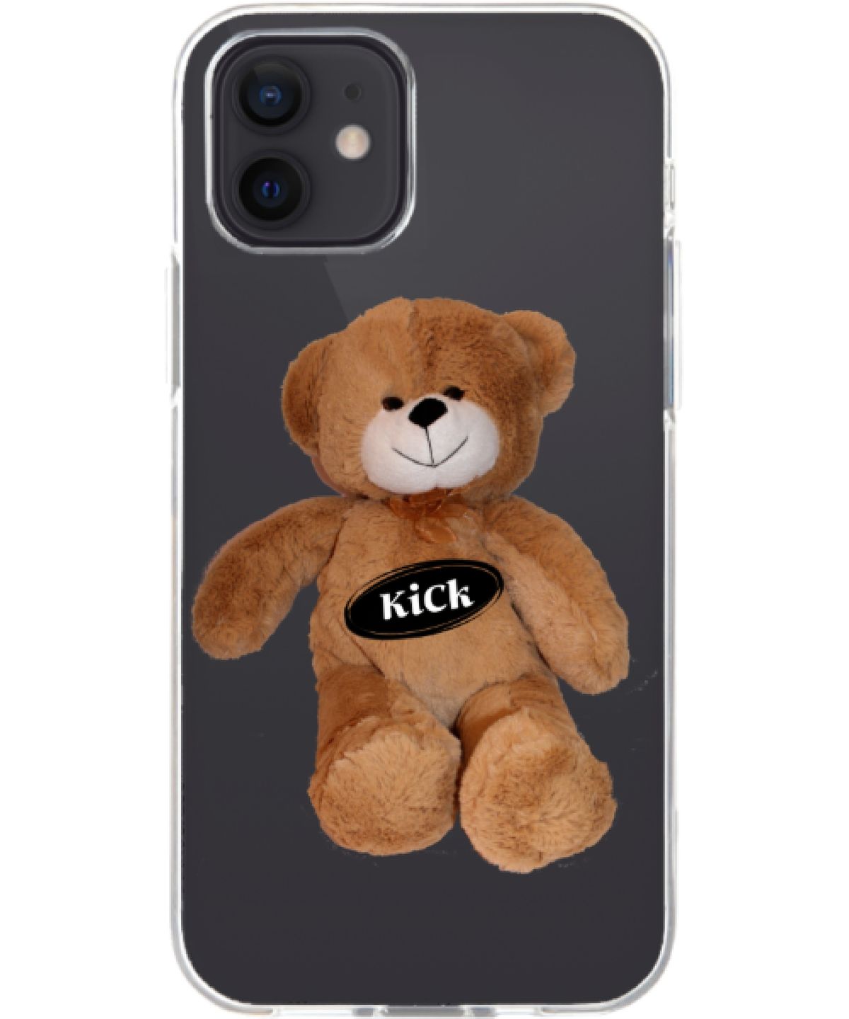 킥(KICK) Adorable teddy Jelly case