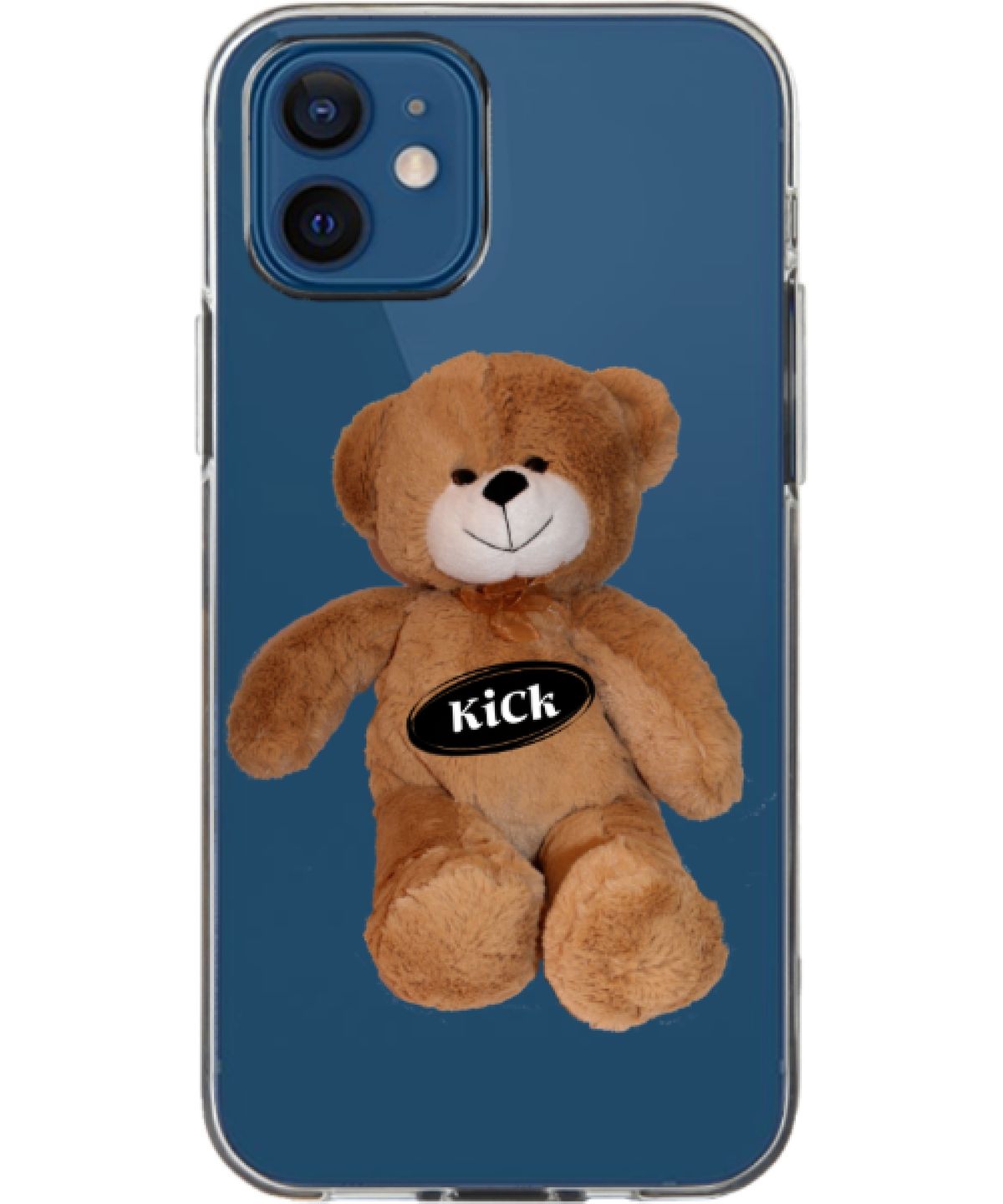 킥(KICK) Adorable teddy Jelly case