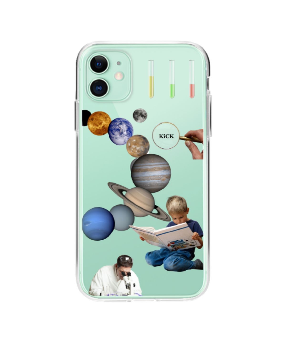 킥(KICK) Curiosity Jelly case