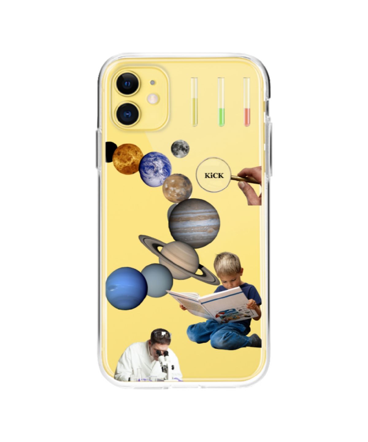 킥(KICK) Curiosity Jelly case