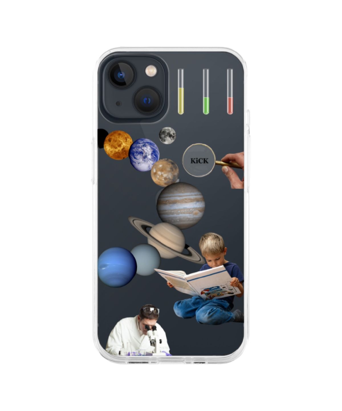 킥(KICK) Curiosity Jelly case