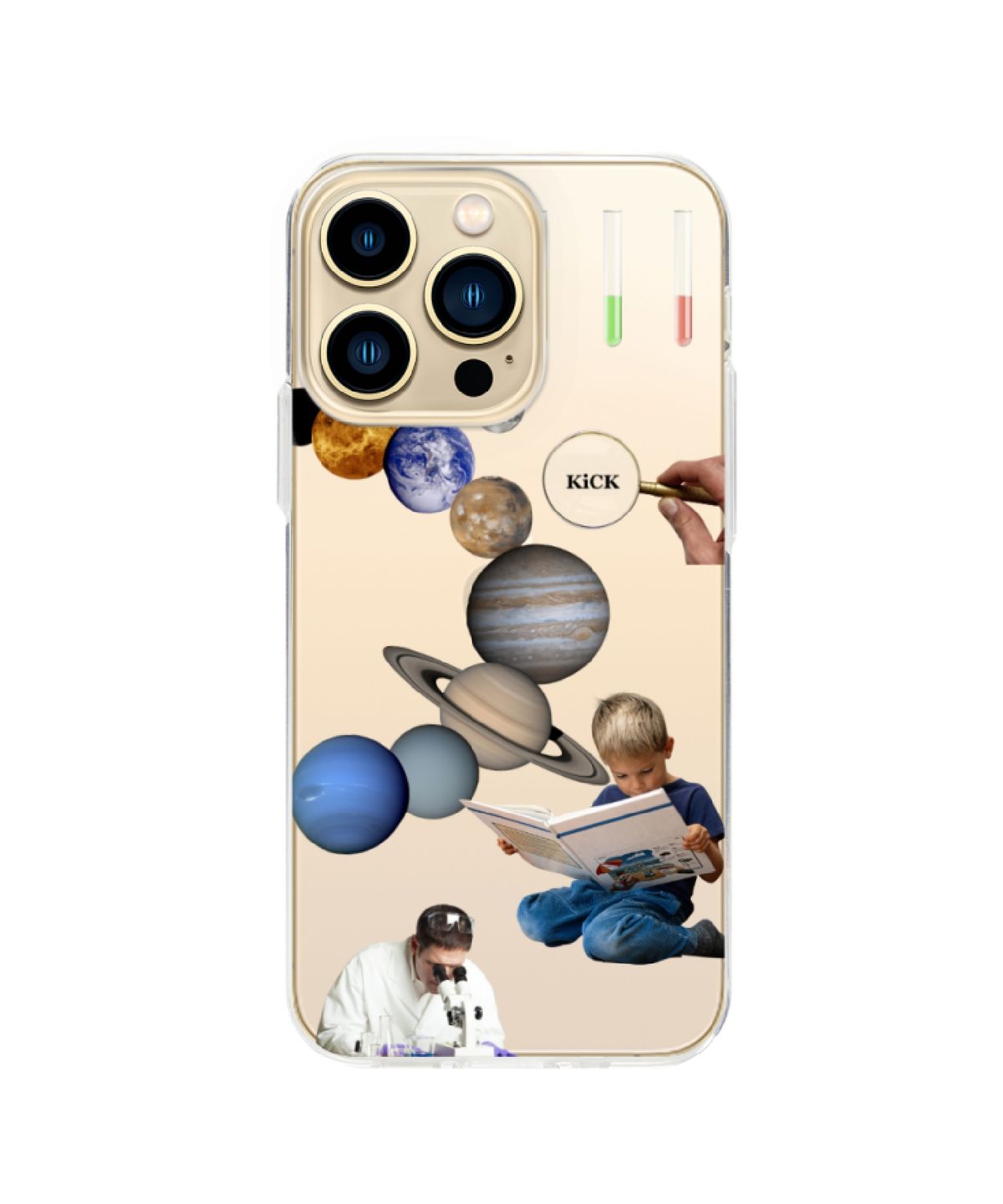킥(KICK) Curiosity Jelly case