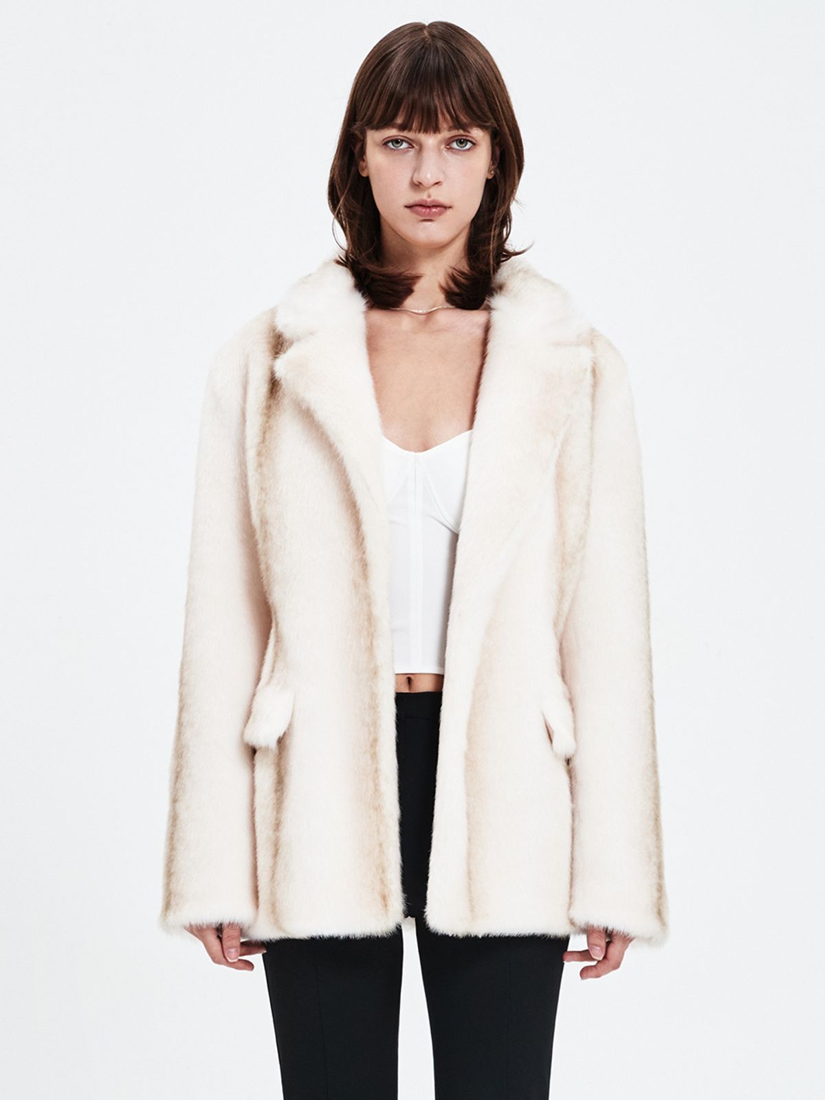 해브레스(HAVELESS) ORSON FUR JACKET CREME