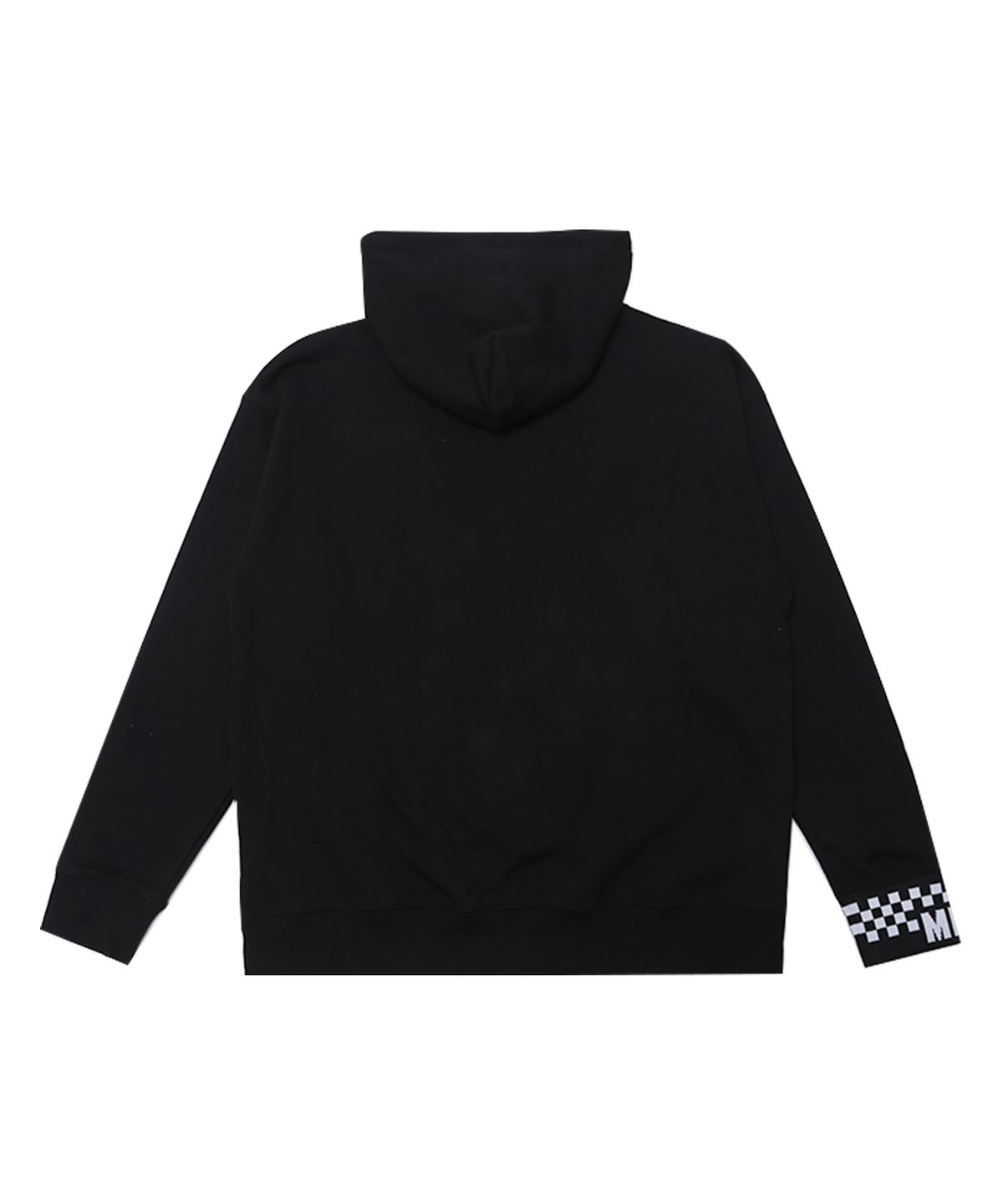 몽키플라워(Monkey Flower) 공용 헤리티지 변형 로고 기모후드티셔츠/MW2WHD08U BLACK