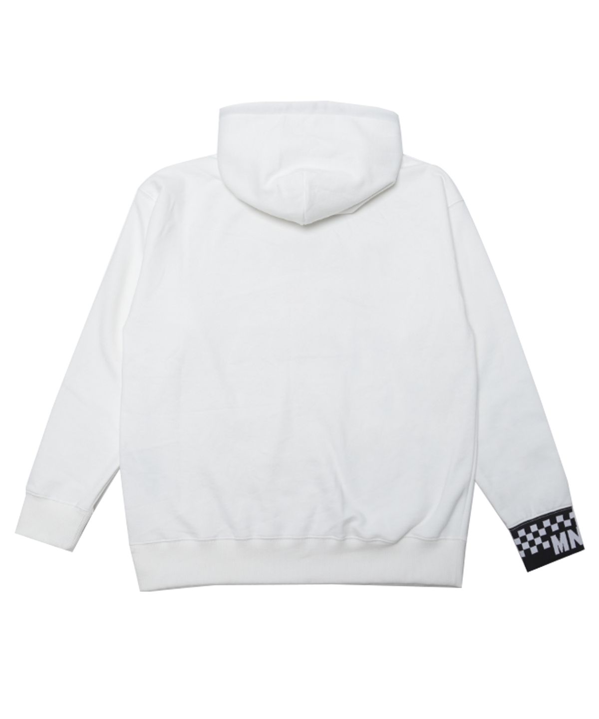 몽키플라워(Monkey Flower) 공용 헤리티지 변형 로고 기모후드티셔츠/MW2WHD08U WHITE