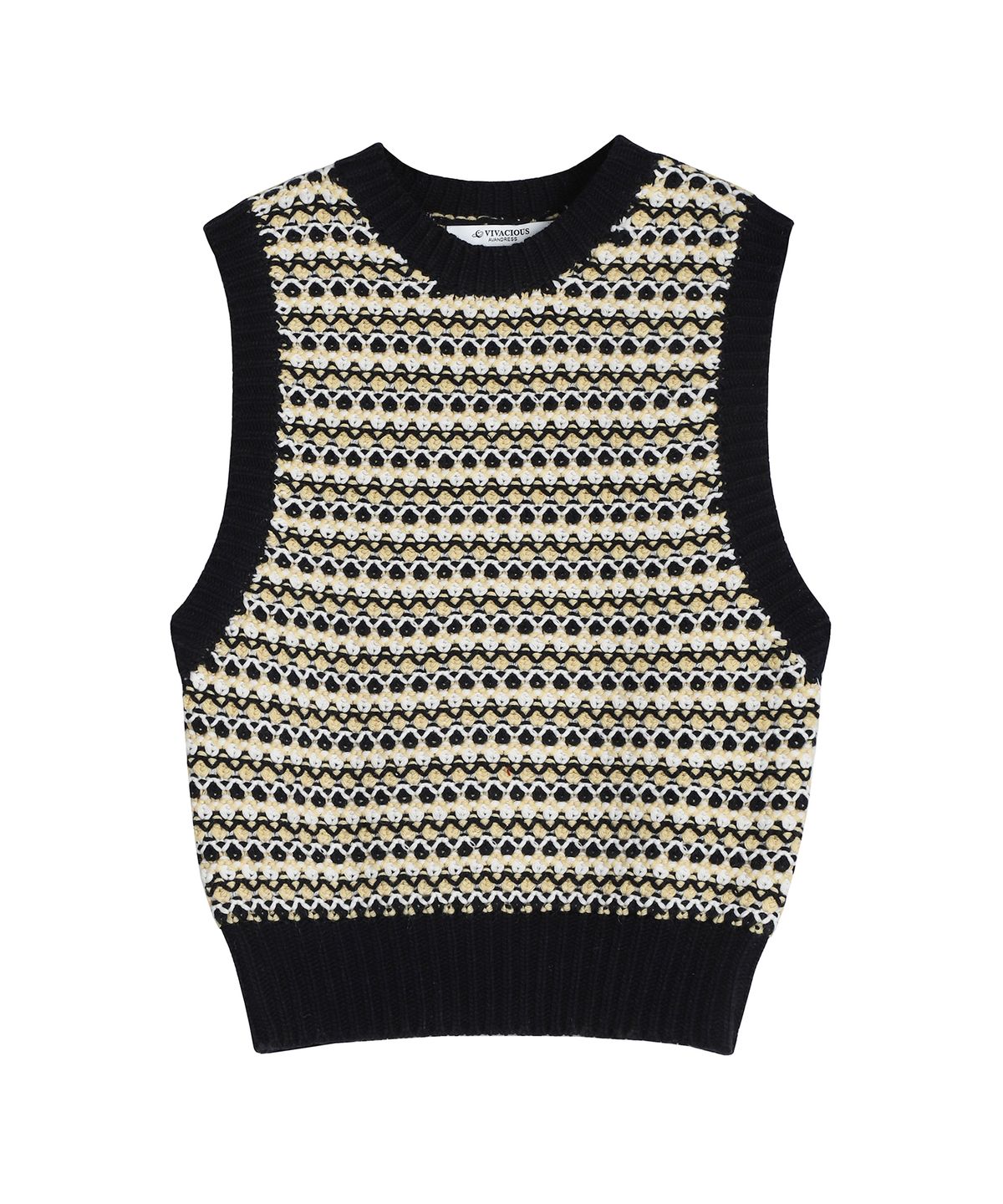 어반드레스(AVANDRESS) Adorable Crop Vest NAVY