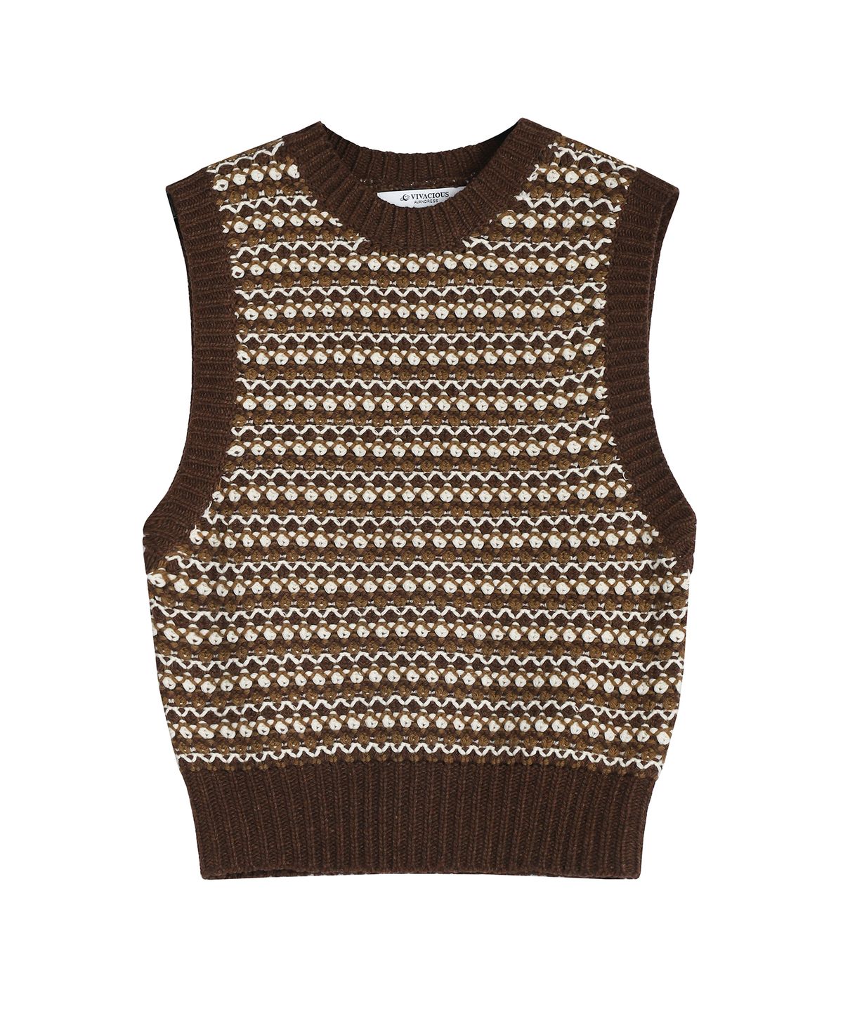 어반드레스(AVANDRESS) Adorable Crop Vest NAVY