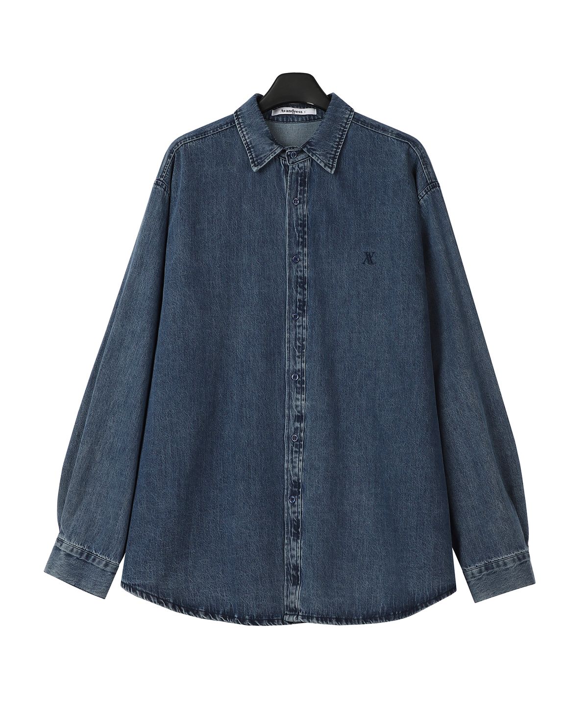 어반드레스(AVANDRESS) AV Denim Shirt - 3COL
