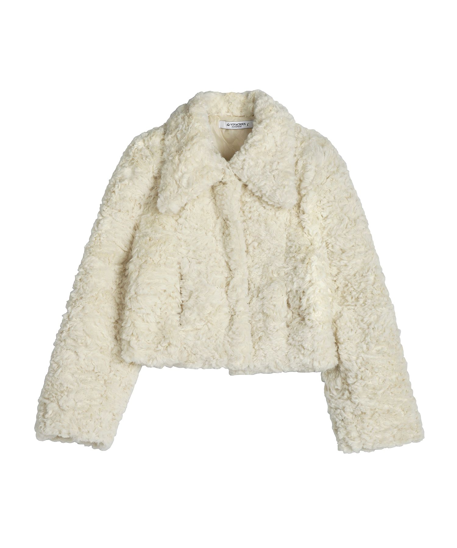 MUSINSA | AVANDRESS Emily Fur Jacket BLACK