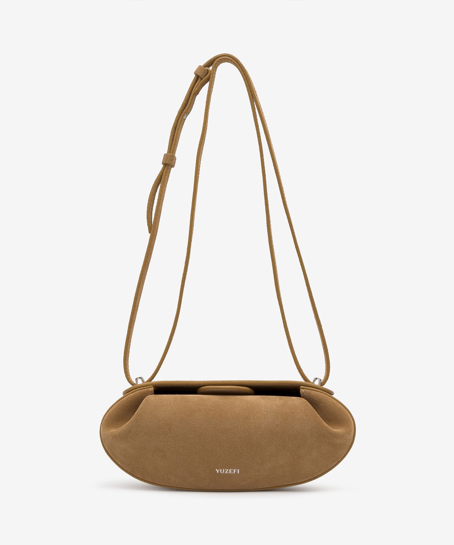 ★YUZEFI★ Dinner Roll Suede Tote Bag Butterscotch YUZPF22HB MUSINSA公式 | YUZEFI Dinner Roll Suede Tote Bag - Butter