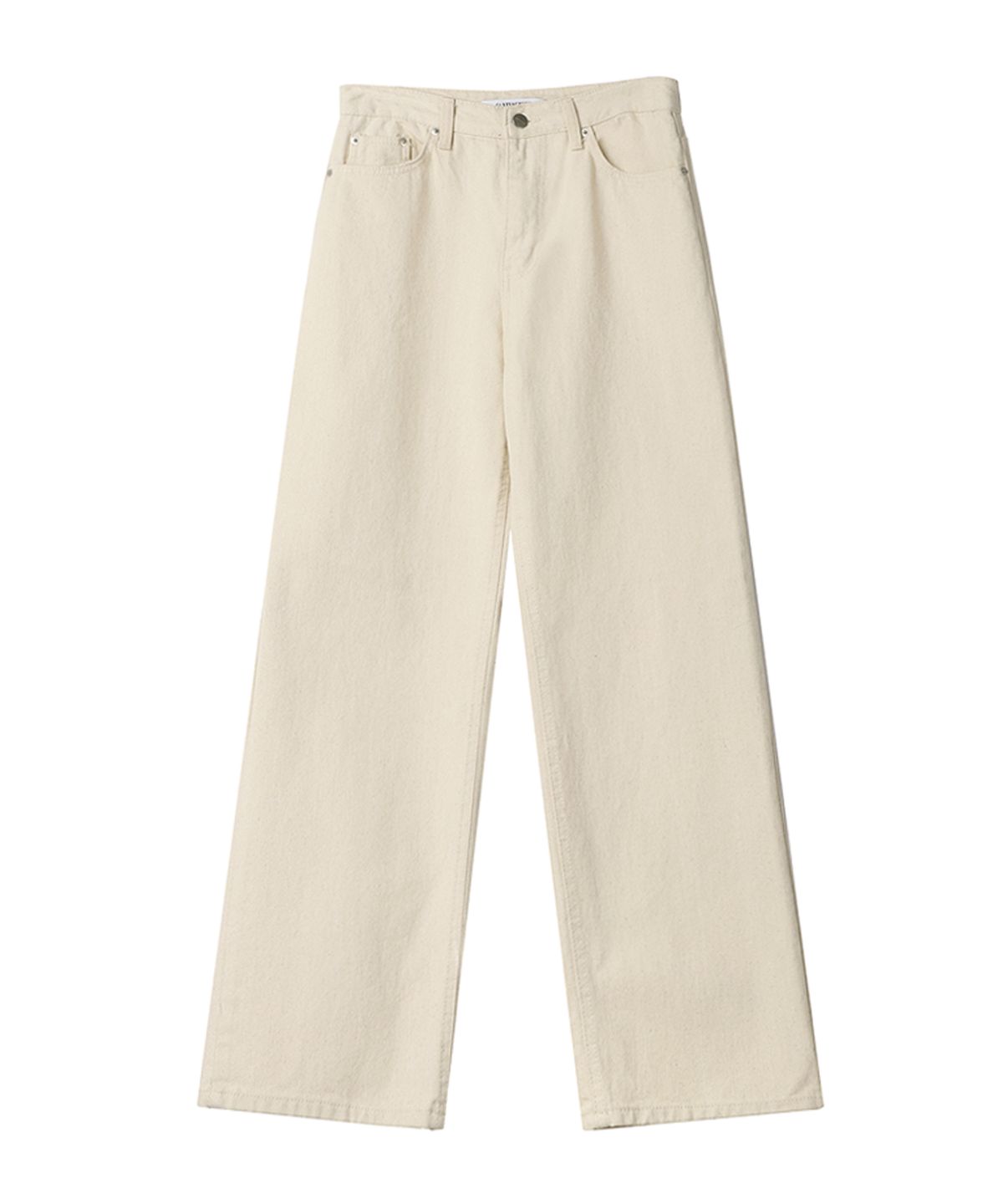 어반드레스(AVANDRESS) Herringbone Straight Pants BLACK