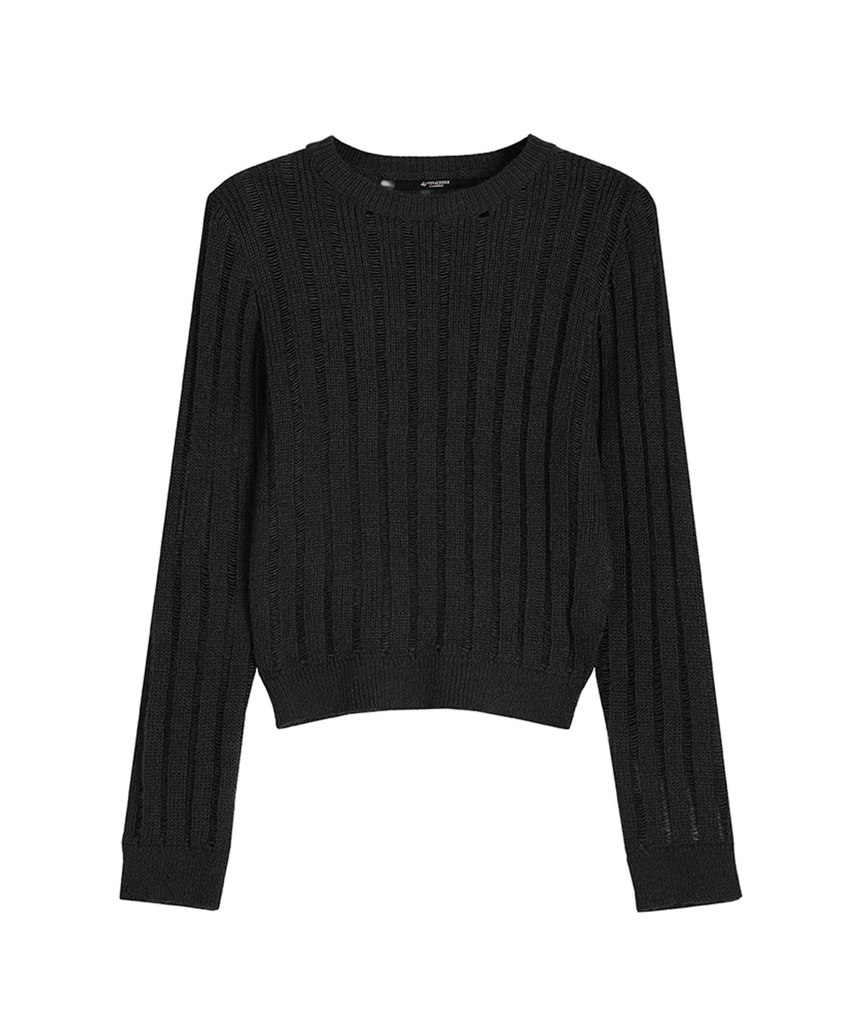 어반드레스(AVANDRESS) See-through Knitwear - 4COL
