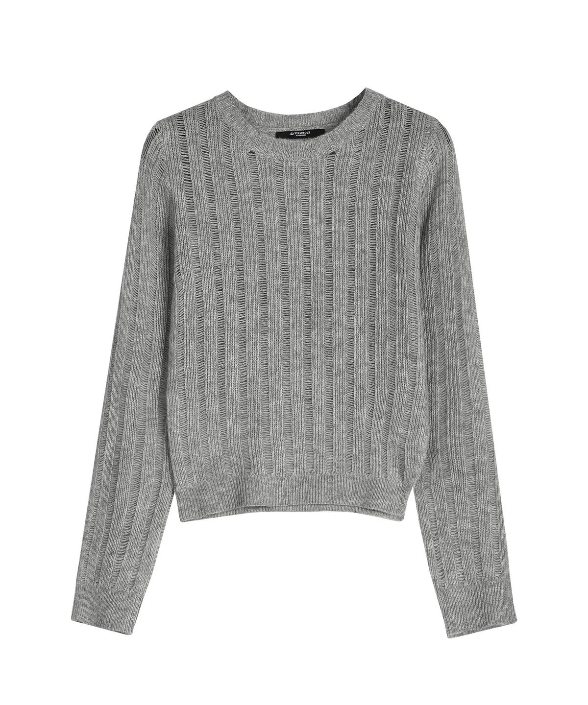 어반드레스(AVANDRESS) See-through Knitwear - 4COL