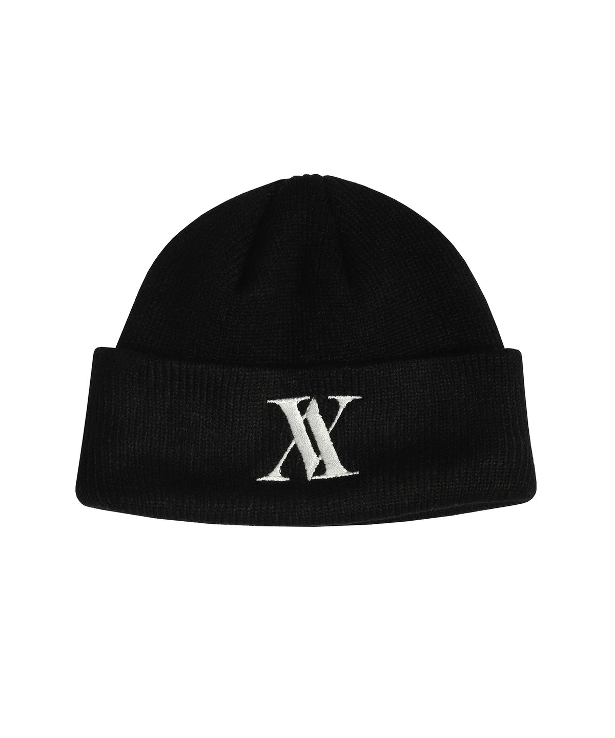 어반드레스(AVANDRESS) AV LOGO BEANIE WHITE