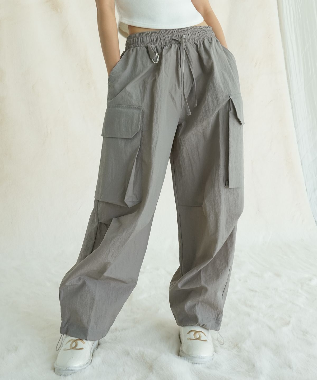 어반드레스(AVANDRESS) Tarslan Big Pocket Wide String Pants - 5COL
