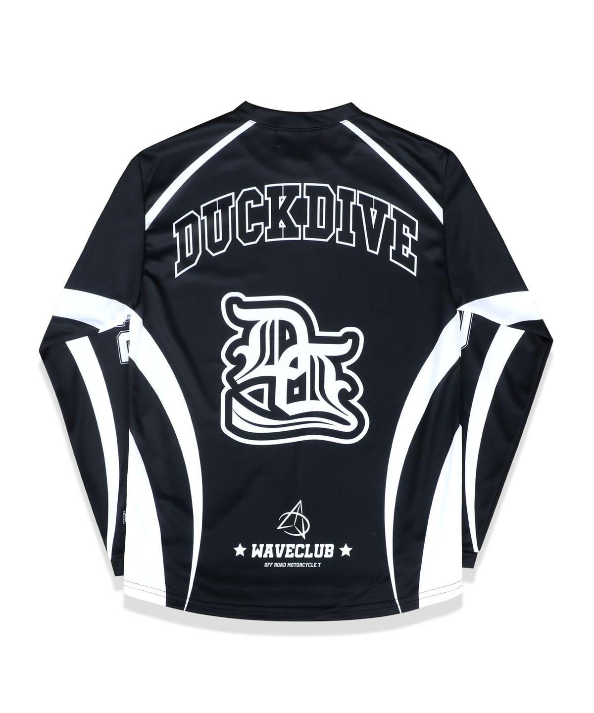 덕다이브(DUCKDIVE) 오프로드 메쉬 롱슬리브 블랙