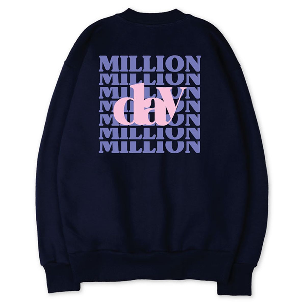 밀리언데이(MILLION DAY) MILLION GRID SWEATSHIRT
